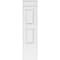 Ekena Millwork Two Equal Raised Panel PVC Pilaster w/Decorative Capital & Base, 12"W x 48"H x 2"P PILP12X048DRP02-2 - alternate 3